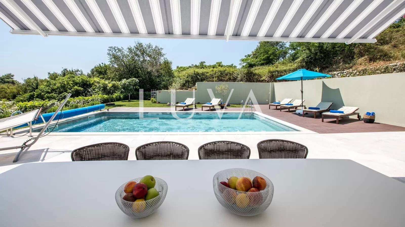 Orašac, Dubrovnik, luksuzna vila s bazenom blizu mora za najam