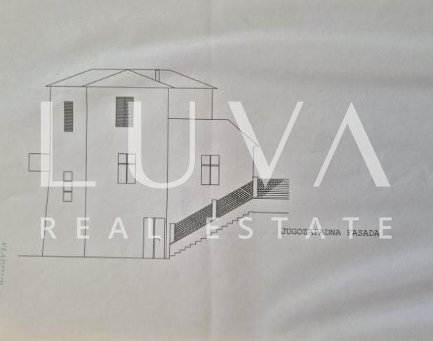 Zadar, Vinjerac, three-storey stone house by the sea for sale