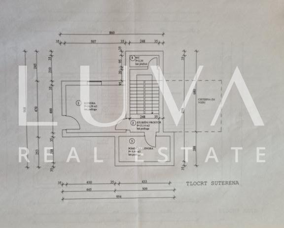 Zadar, Vinjerac, three-storey stone house by the sea for sale