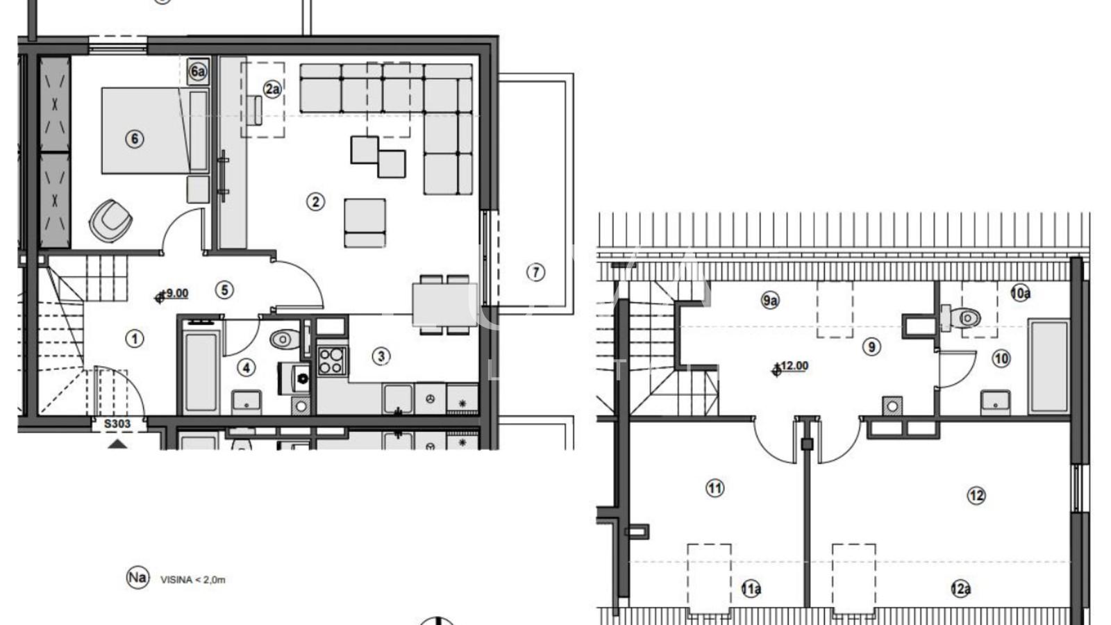 Vrapče, penthouse 106 m2 u novogradnji