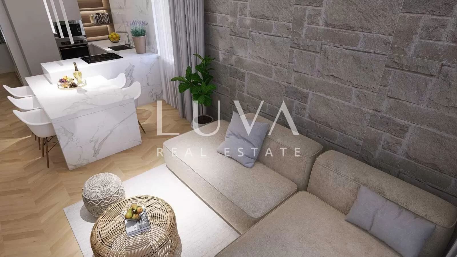 Pag, Mandre, 3-bedroom apartment, 110 m2 for sale