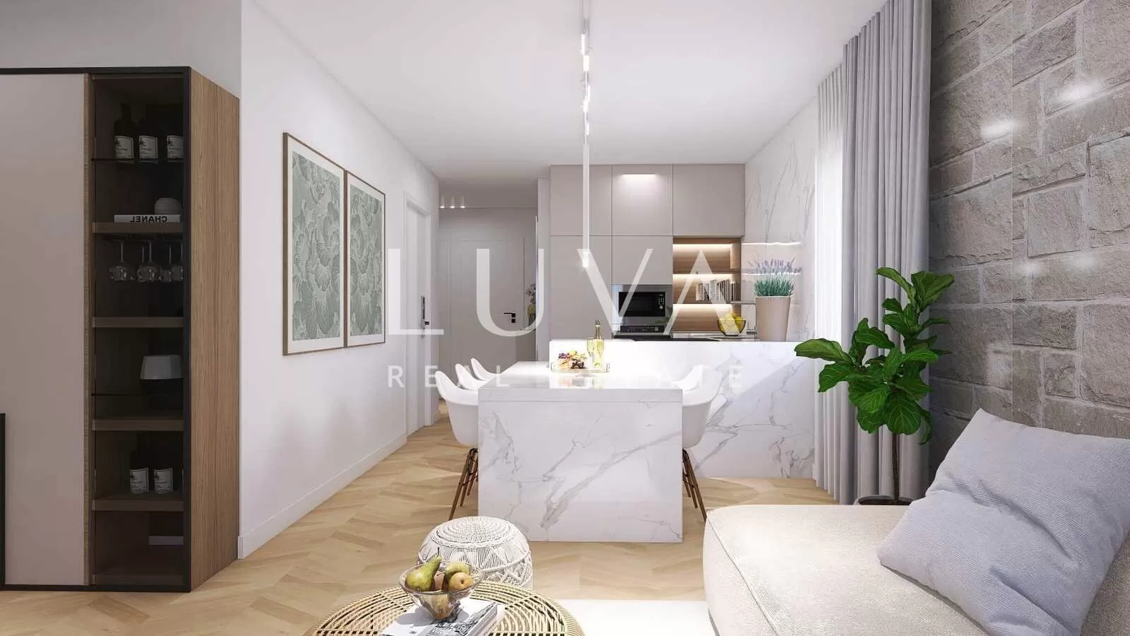 Pag, Mandre, 3-bedroom apartment, 110 m2 for sale