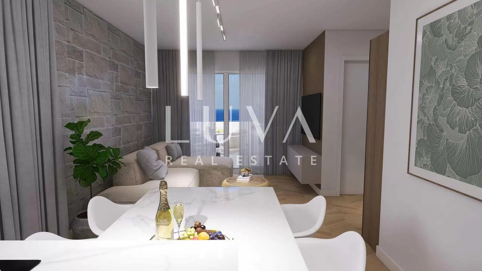 Pag, Mandre, 3-bedroom apartment, 98 m2 for sale