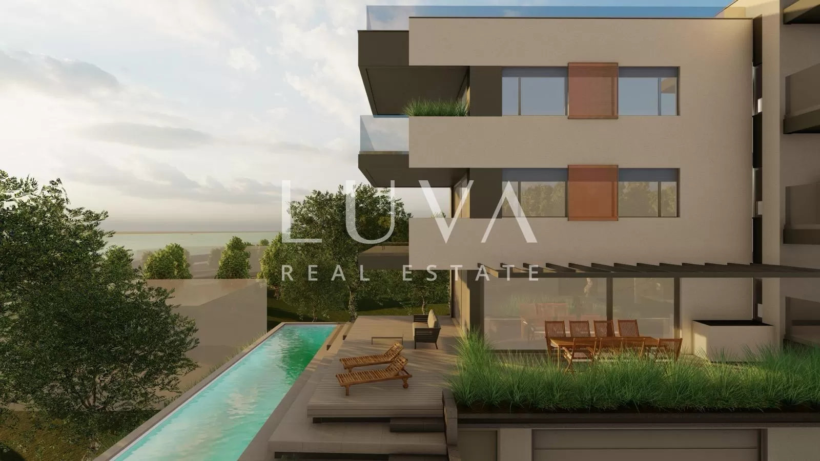 Zadar, Kožino – Exklusives Penthouse mit Dachterrasse