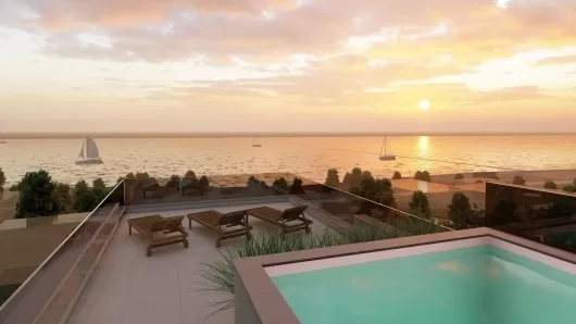 Zadar, Kožino – Exklusives Penthouse mit Dachterrasse