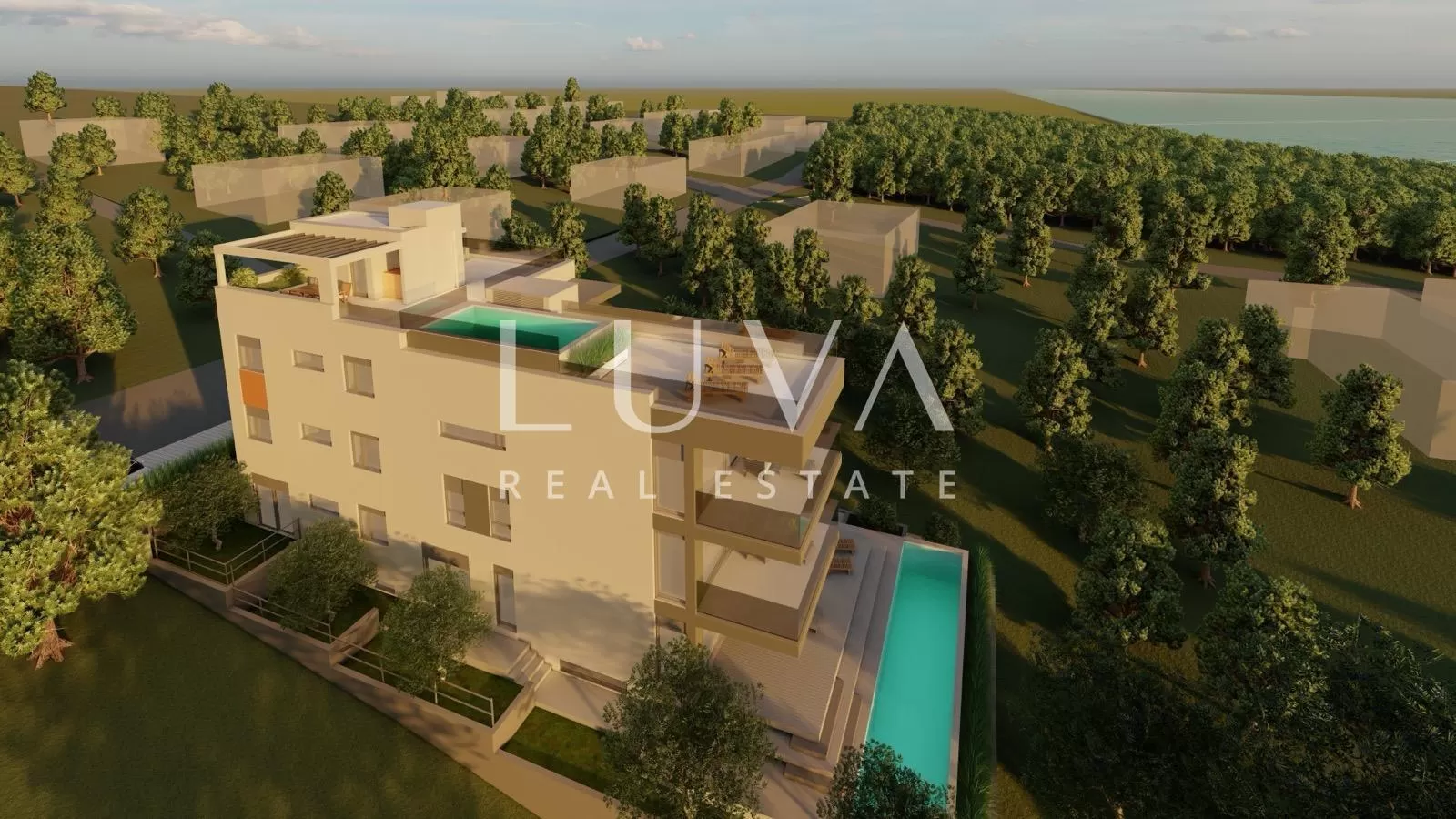 Zadar, Kožino – Exklusives Penthouse mit Dachterrasse