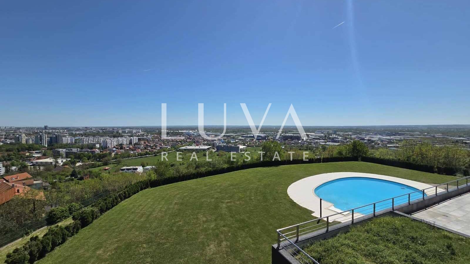 Zagreb, Gajnice, unique villa with a panoramic view