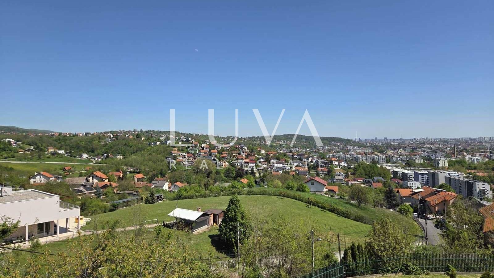 Zagreb, Gajnice, unique villa with a panoramic view