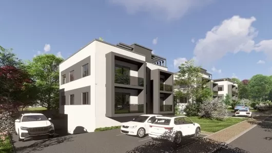 Zagreb, Dubrava – Whg. S3, 100,54 m2 NNF, Haus P2, zu verkaufen