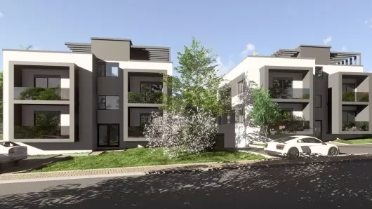 Zagreb, Dubrava S3 flat 100,54m2 GFA, Building P1, for sale