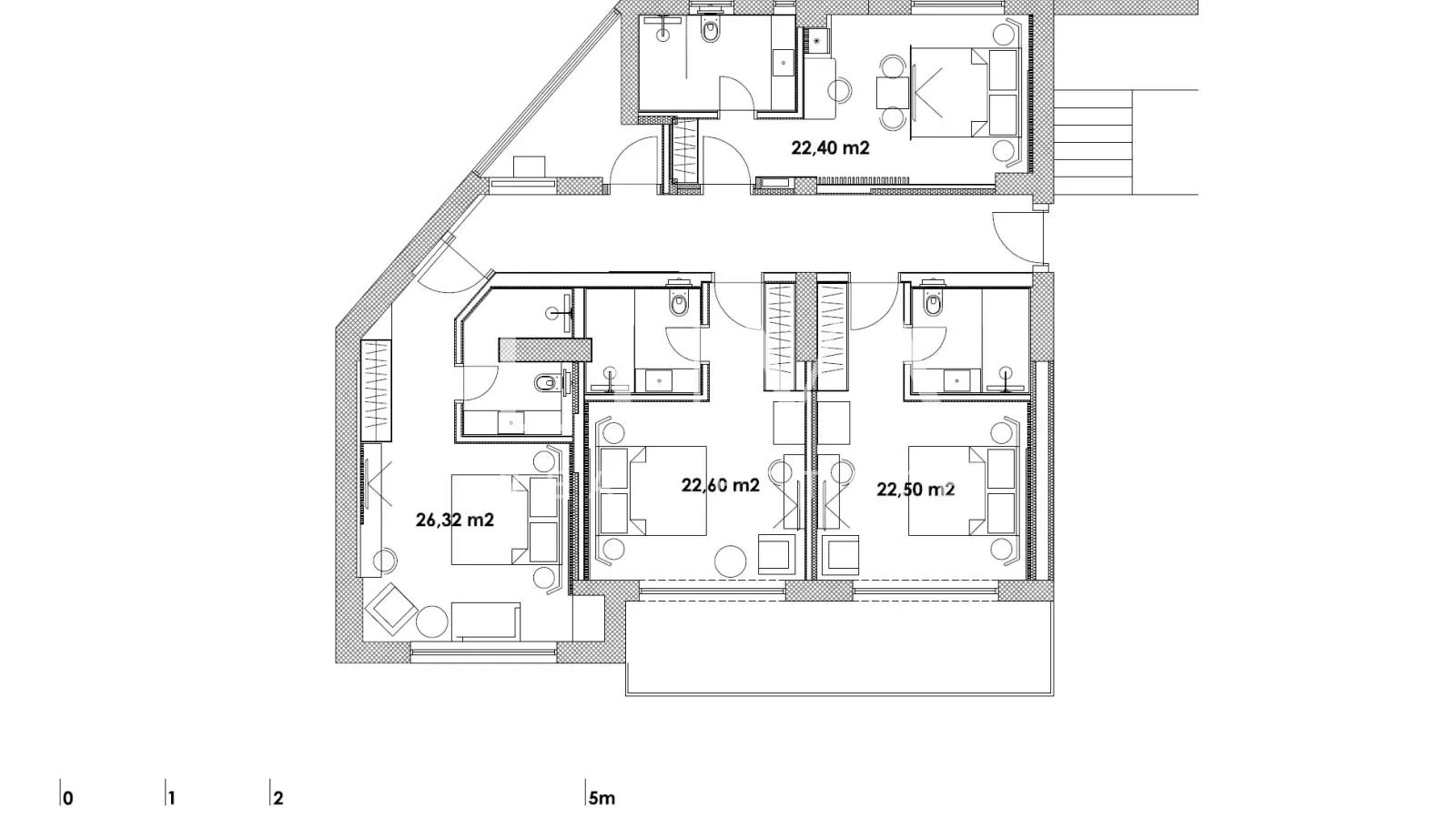 Zagreb, Dolac – Luxuswohnung mit 4 Zimmern im Hotelstil, Investition
