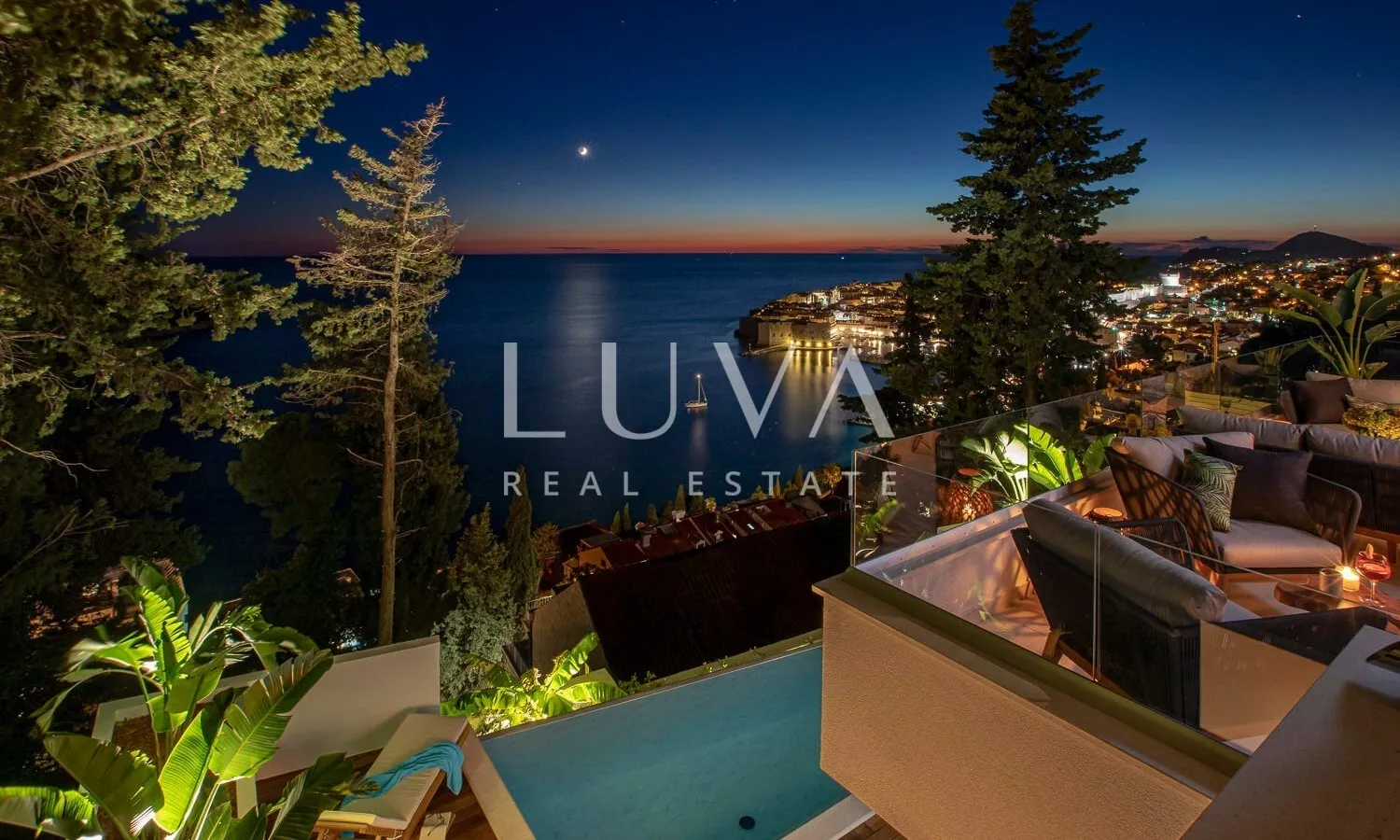 Luksuzna i jedinstvena vila s predivnim pogledom na Dubrovnik