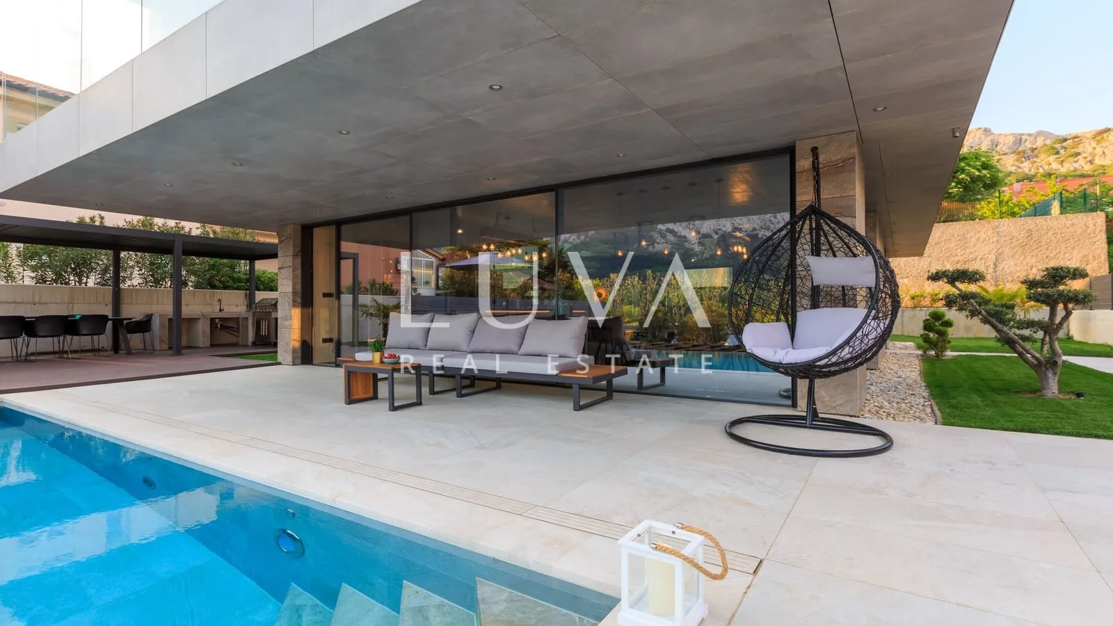 Luxury villa with pool near the sea, Baška, Krk