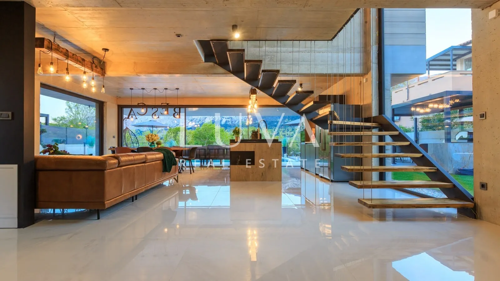Luxury villa with pool near the sea, Baška, Krk
