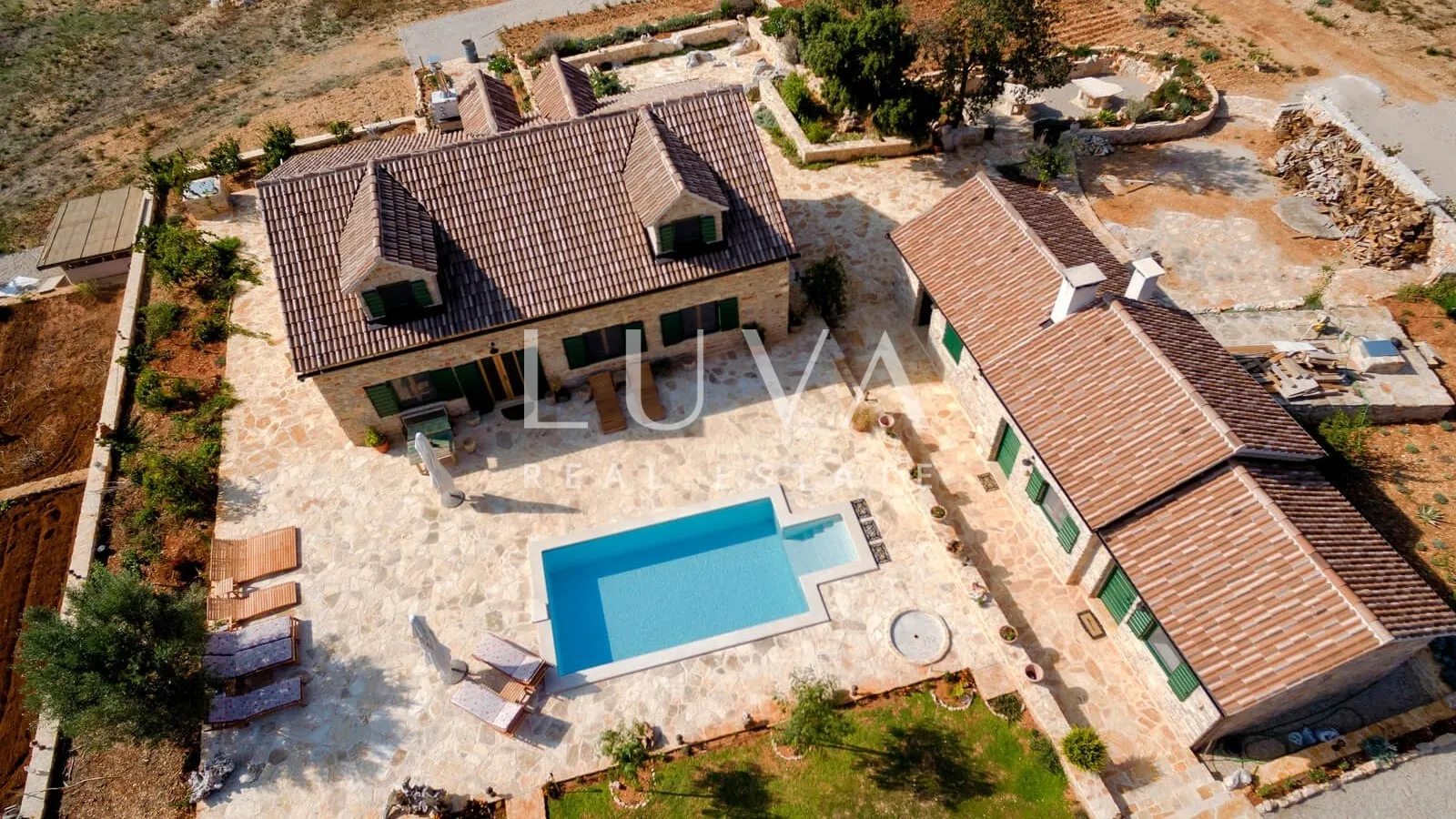 Luksuzna vila s bazenom na osami na Hvaru