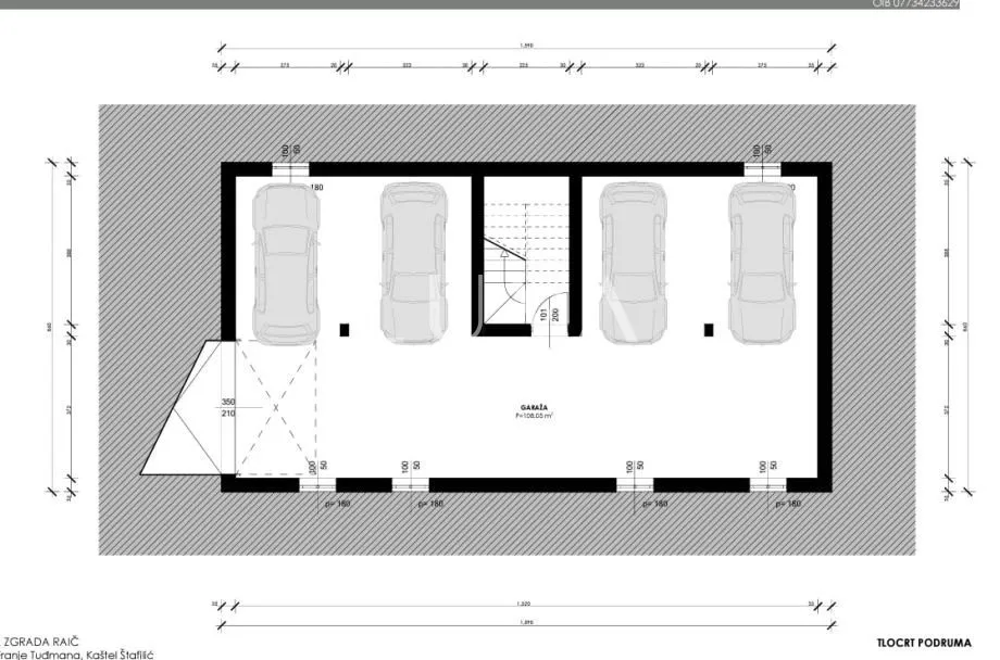 Kaštel Štafilić, kuća 377m2 sa stanovima na prodaju