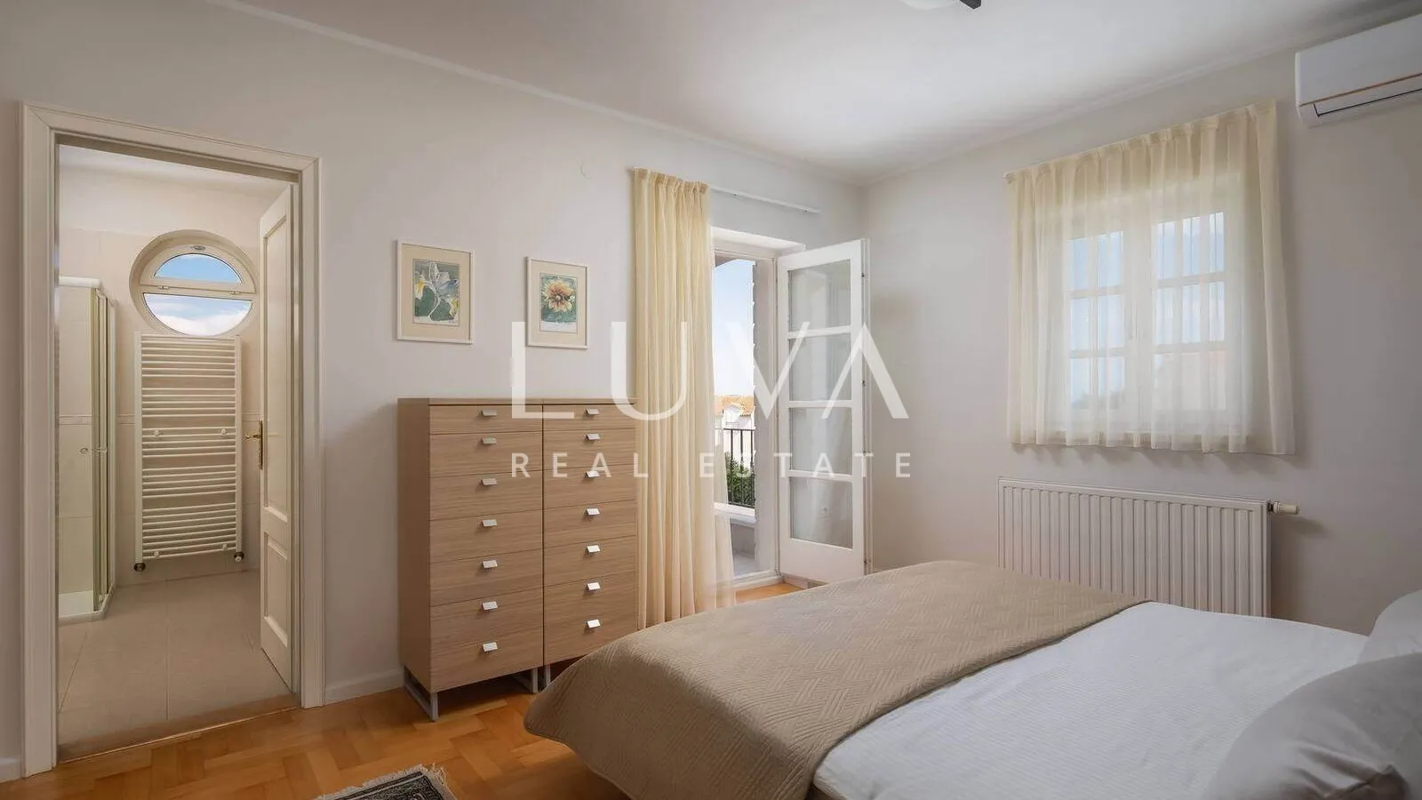 Vodice, luxury villa with a pool, designer furnished, for sale
