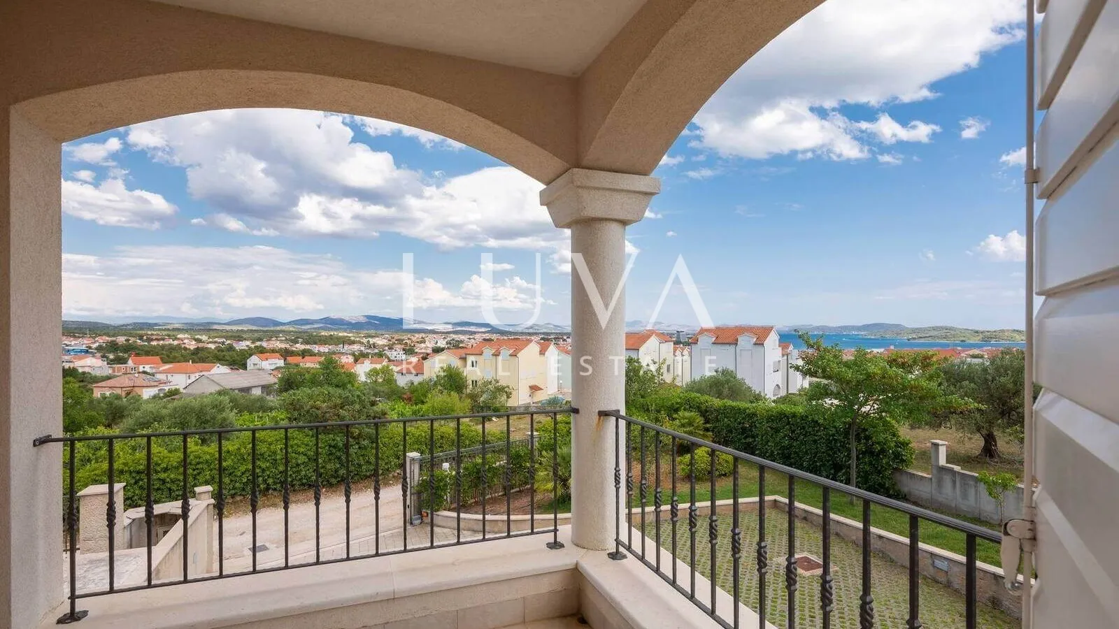 Vodice, luxury villa with a pool, designer furnished, for sale