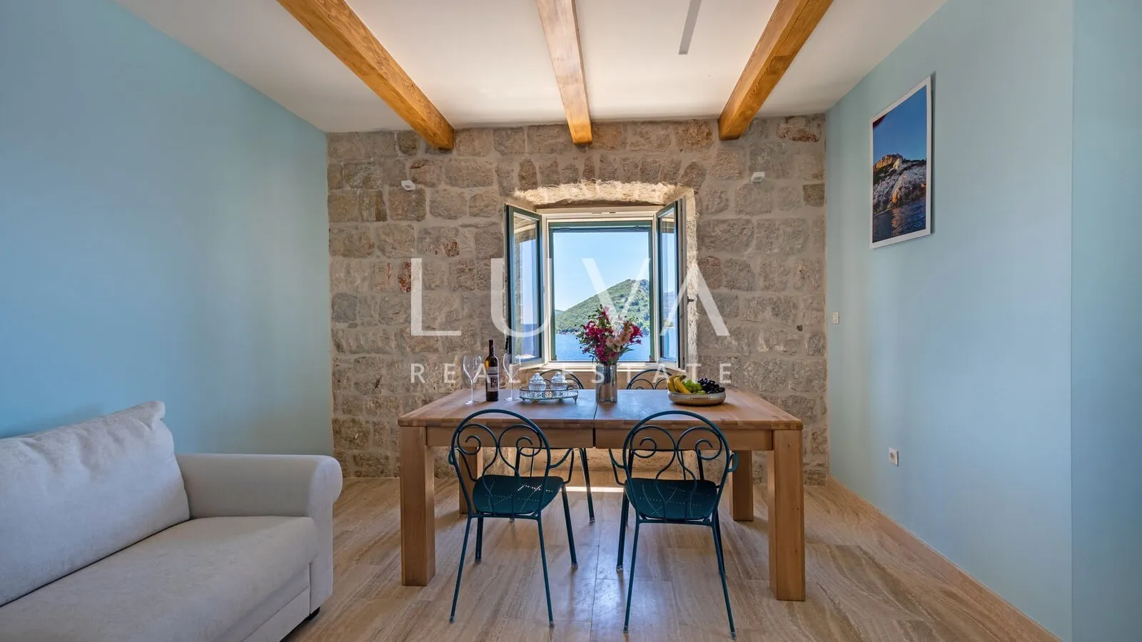 Unique holiday home on a deserted island, investment opportunity