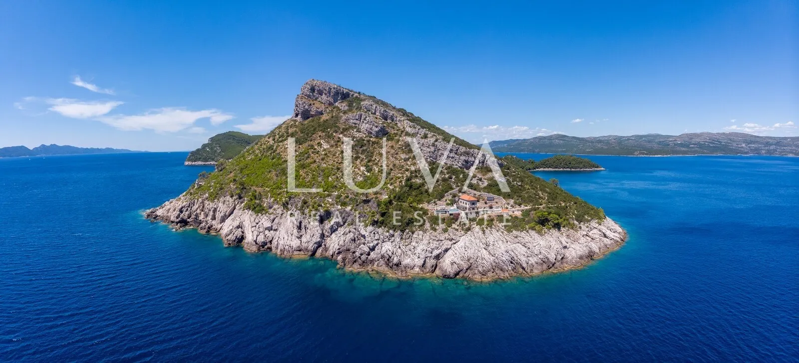 Unique holiday home on a deserted island, investment opportunity
