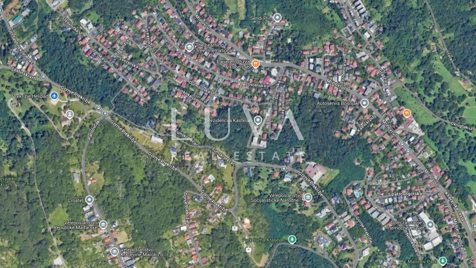 Zagreb, Gornje Prekrižje, građevinsko zemljište 5.069m2 na prodaju