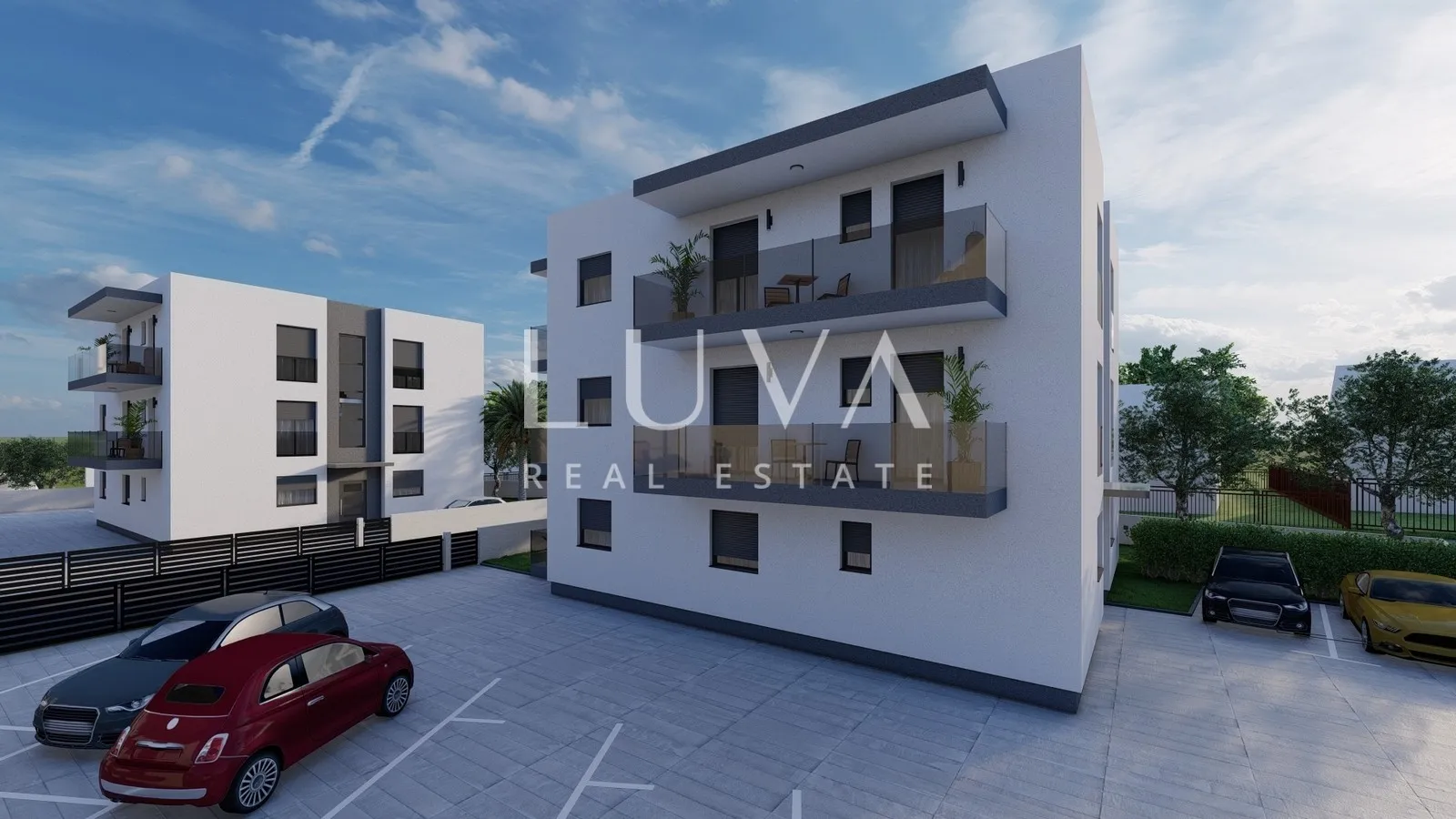 Pakoštane, luxury new build, 3-room apartment S1, for sale