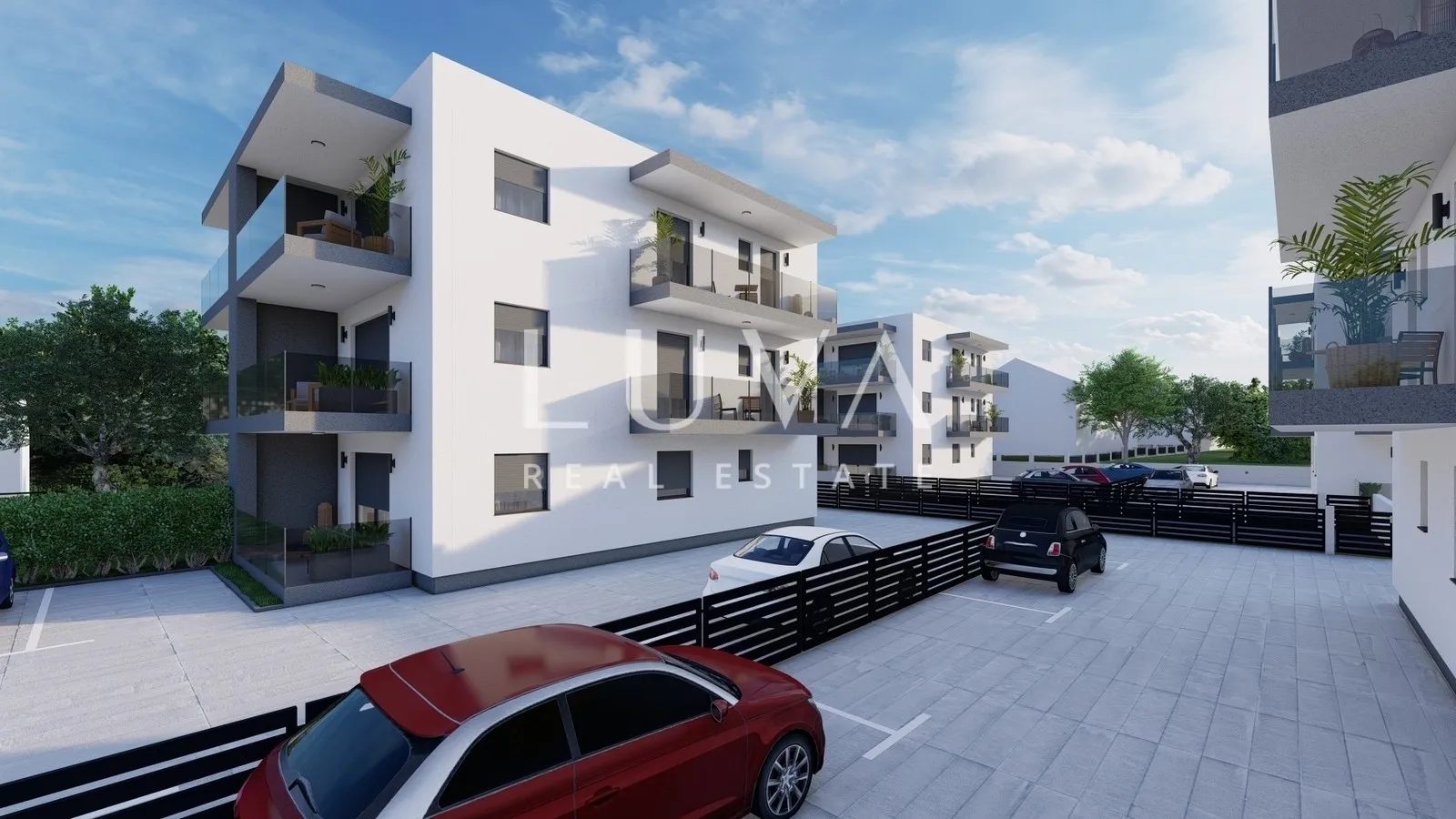 Pakoštane, luxury new build, 3-room apartment S2, for sale