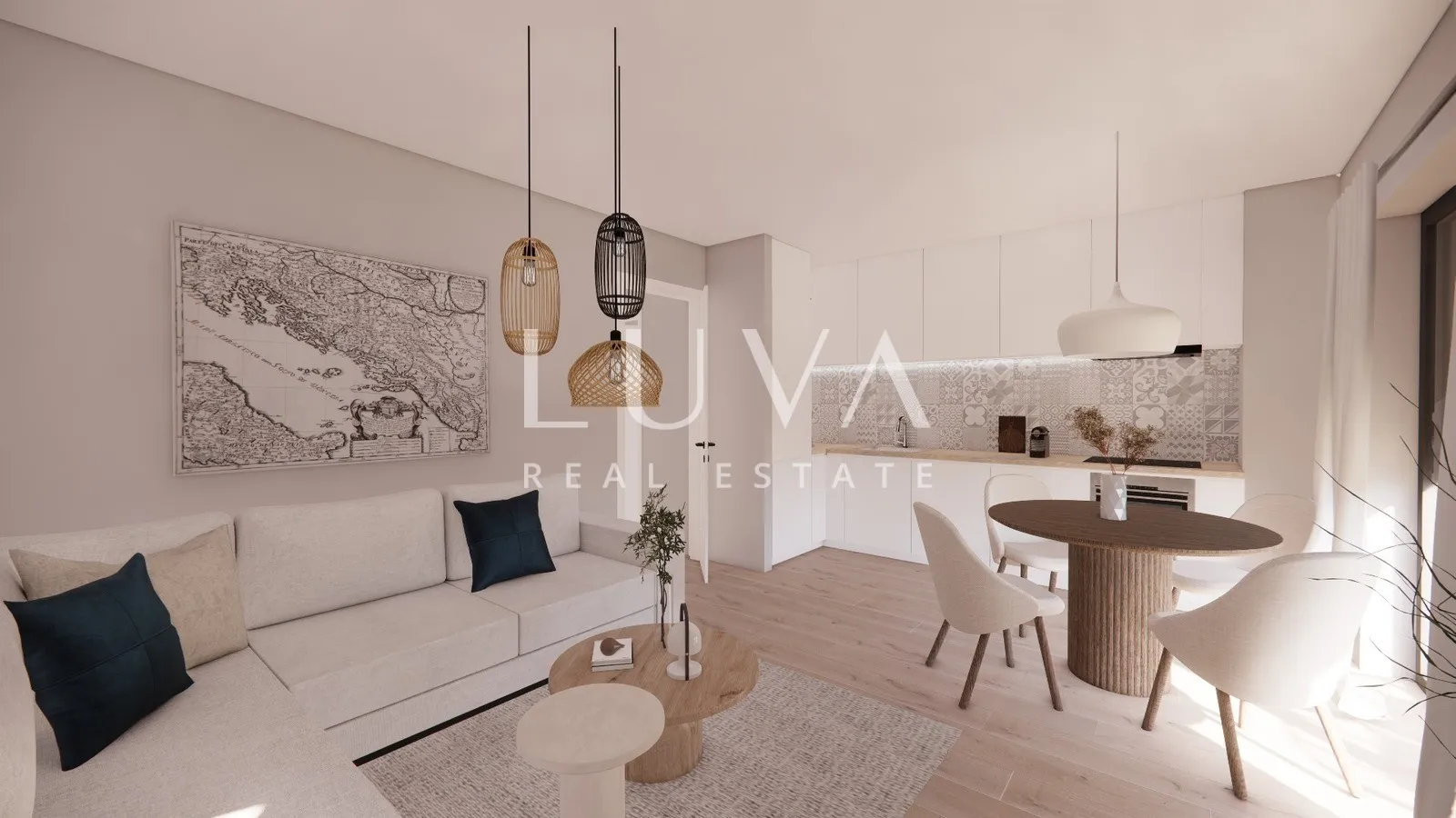 Pakoštane, luxury new build, 3-room apartment S3, for sale