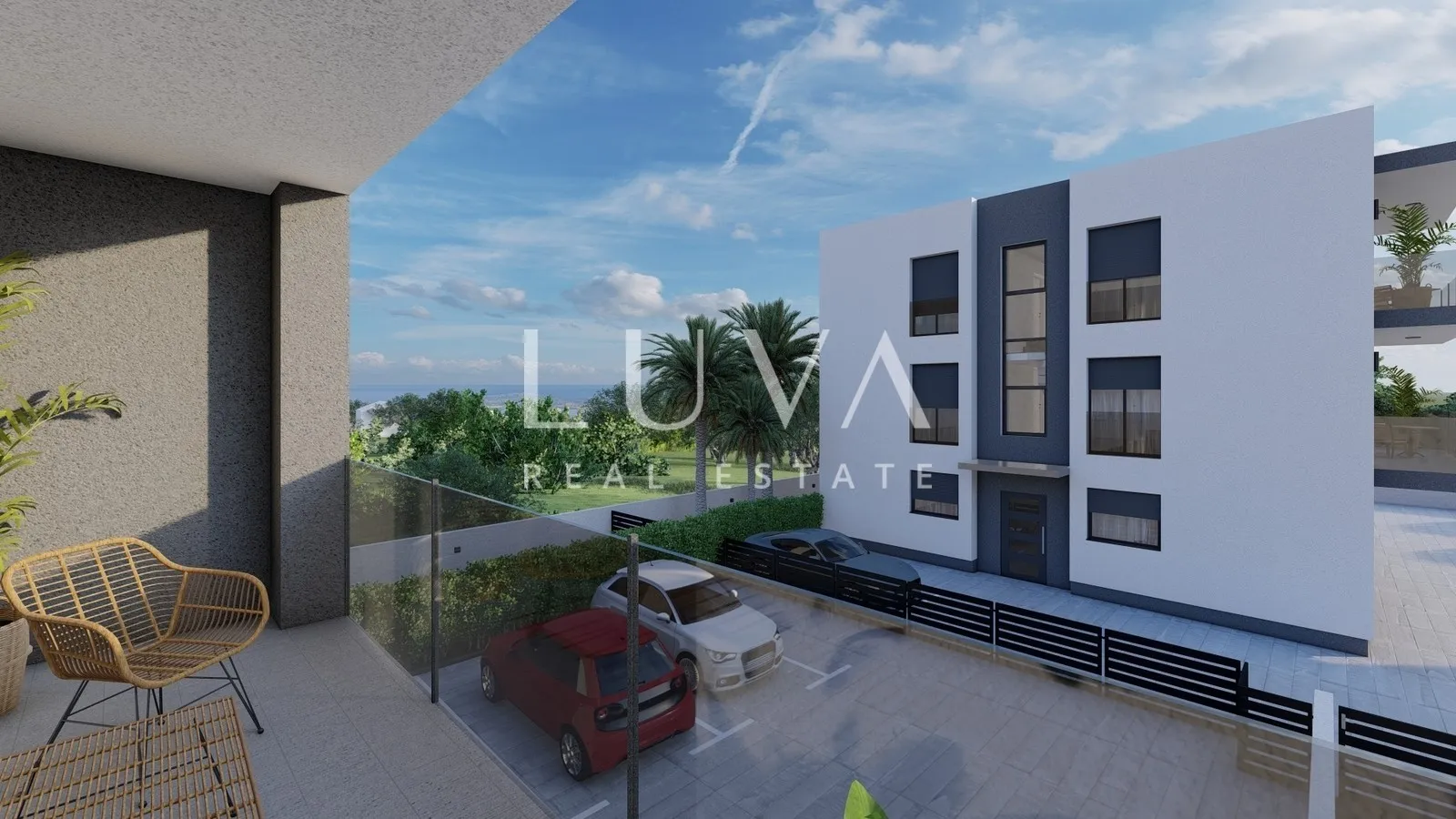 Pakoštane, luxury new build, 3-room apartment S4, for sale