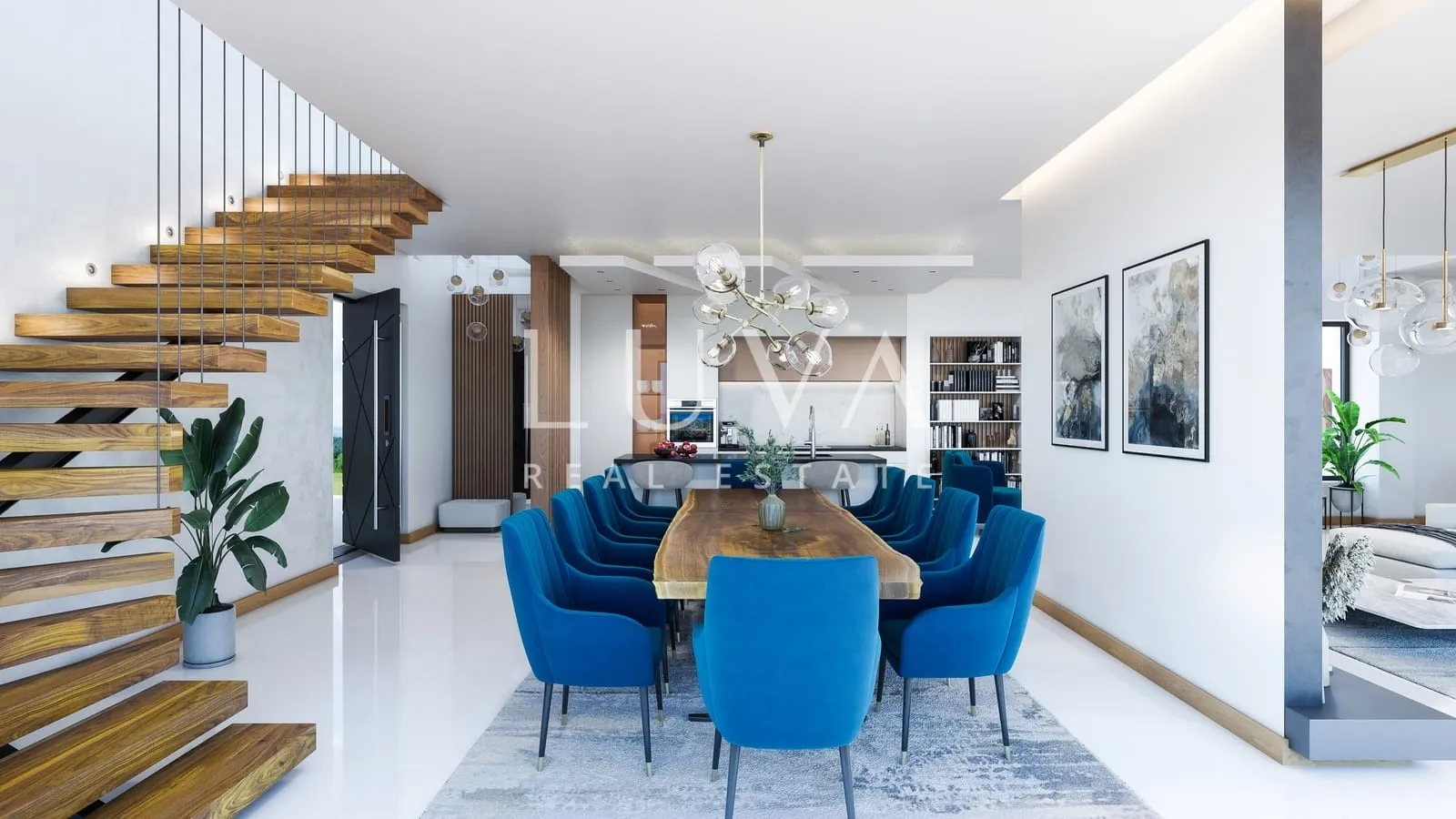 Kaštelir, Novigrad, luxuriöse Villa mit Pool, Projekt