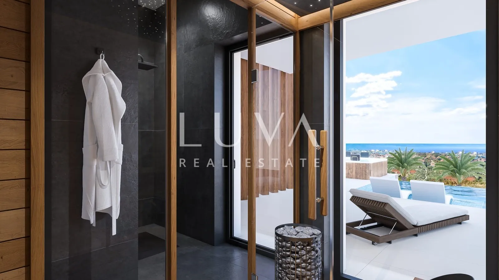 Kaštelir, Novigrad, luxuriöse Villa mit Pool, Projekt