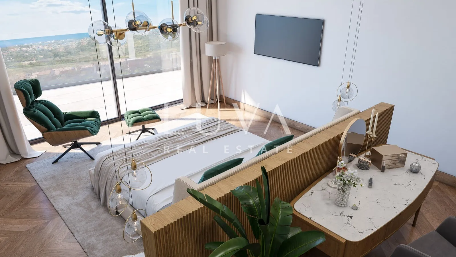 Kaštelir, Novigrad, luxuriöse Villa mit Pool, Projekt