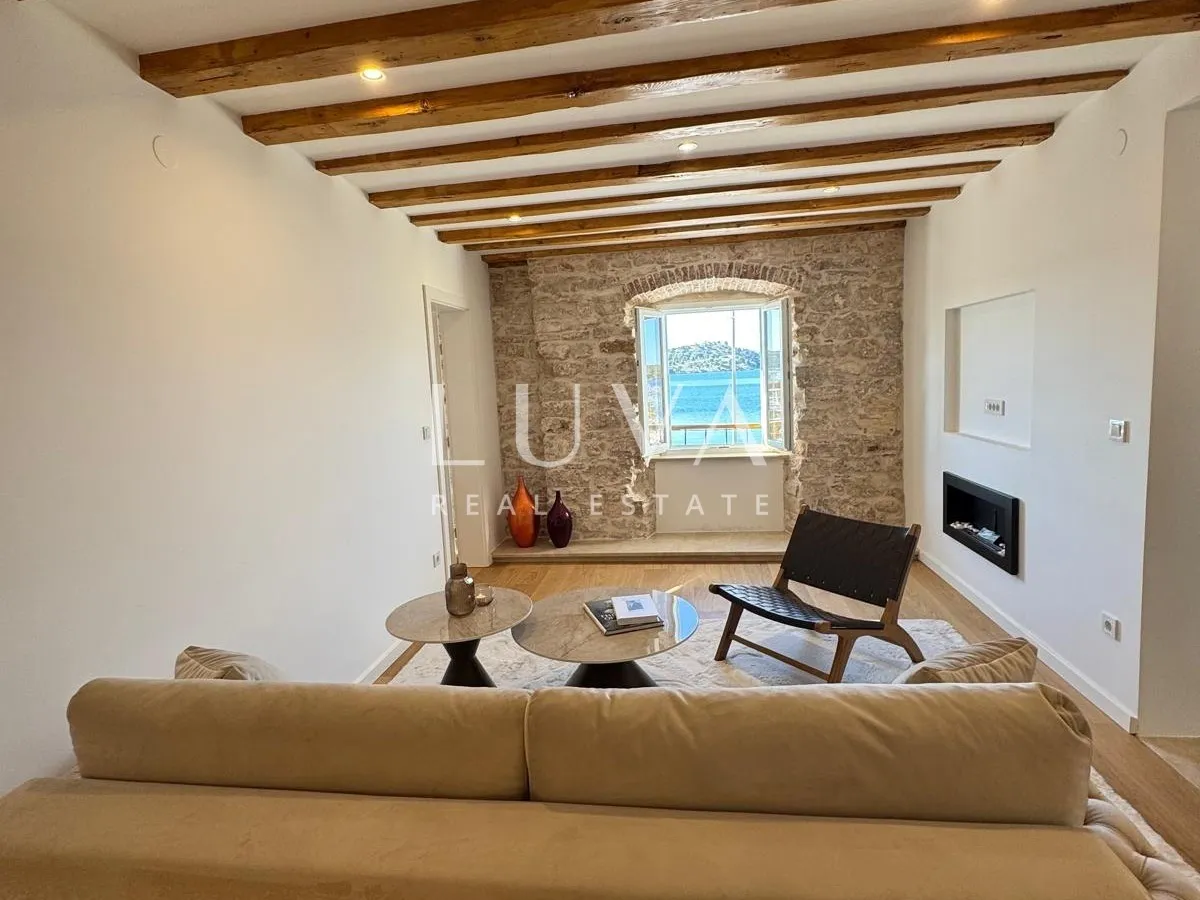 Šibenik, center, luxurious 150m² apartment with a sea view