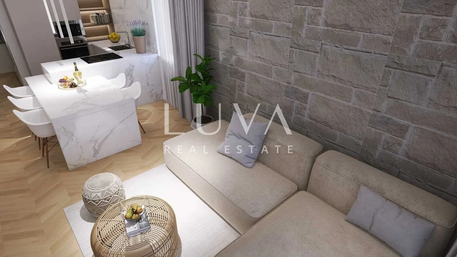 Pag, Mandre, 4s apartman 110m2 NKP na prodaju