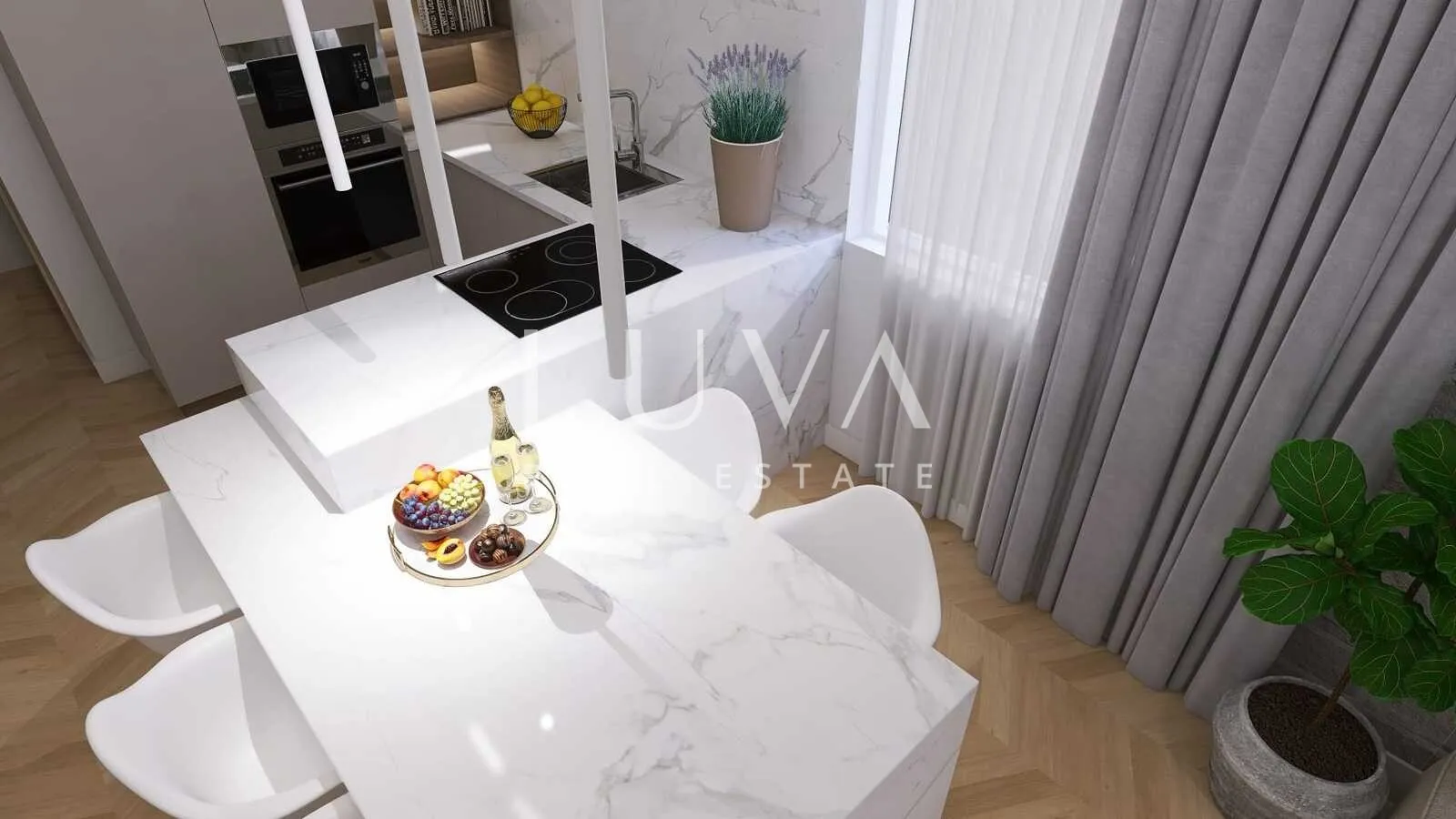 Pag, Mandre, 4s apartman 110m2 NKP na prodaju
