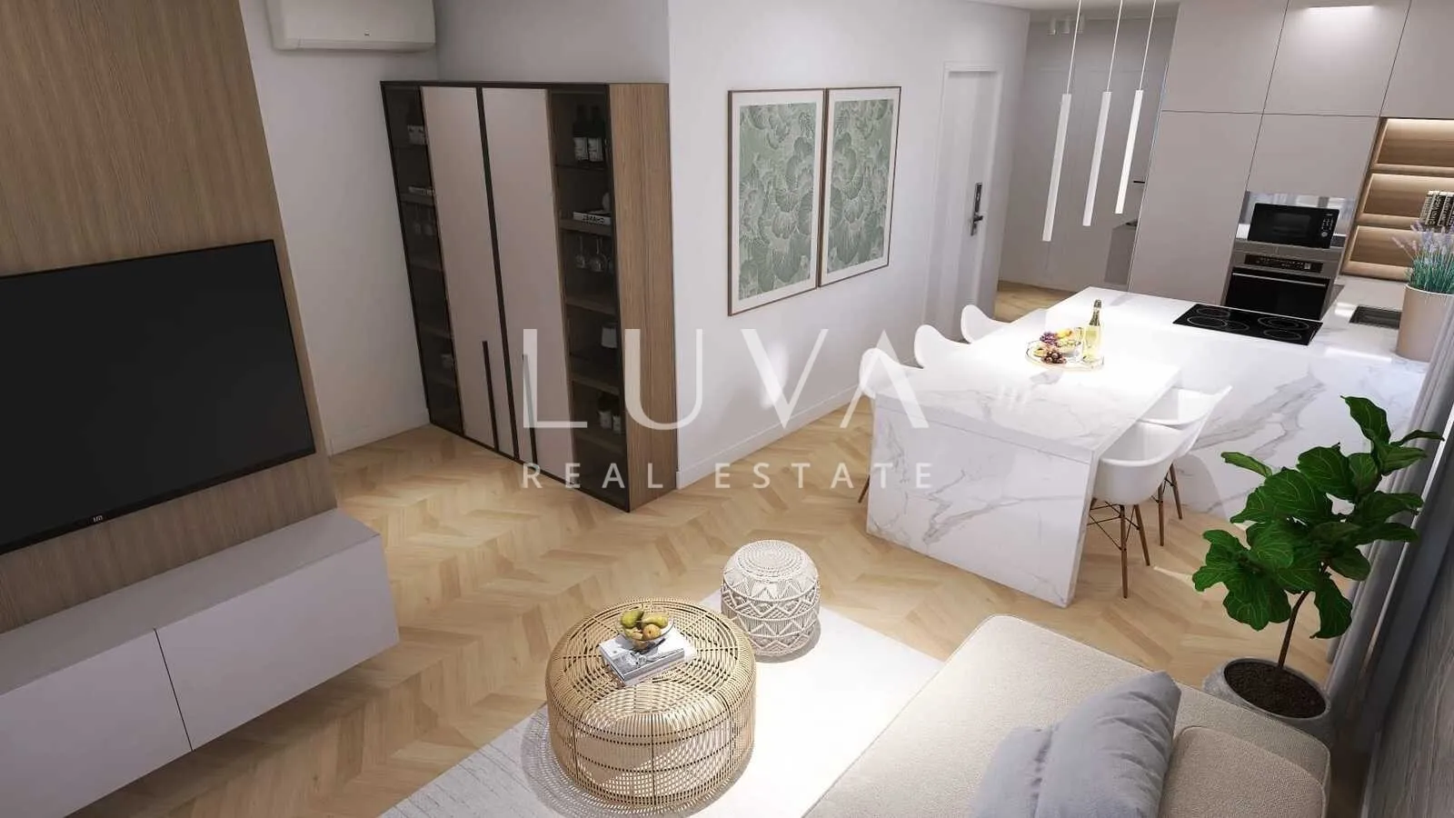 Pag, Mandre, 4s apartman 117m2 NKP na prodaju