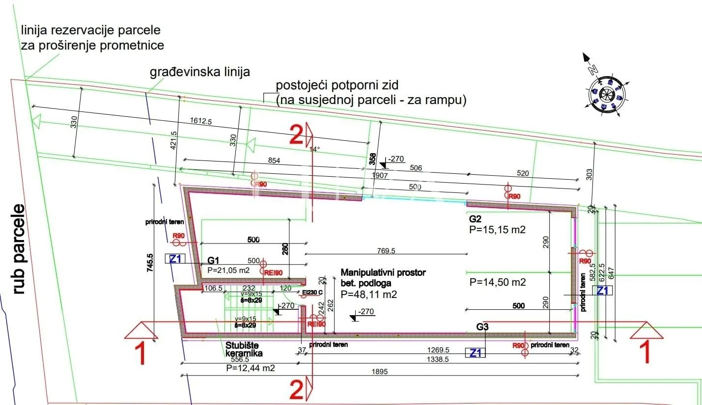 Zagreb, Fraterščica – Neubau 4-Zimmer-Wohnung + 2 Außenstellplätze + 1 Garagenstellplatz, 124 m²
