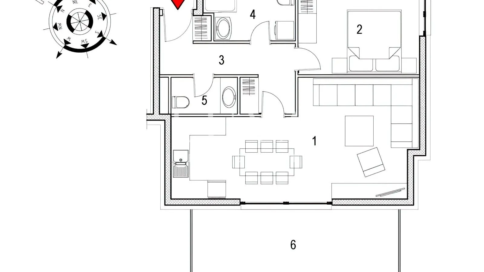 Zagreb, Dobri Dol – Luxury New 1BR Apt, 72,35 m2  GFA