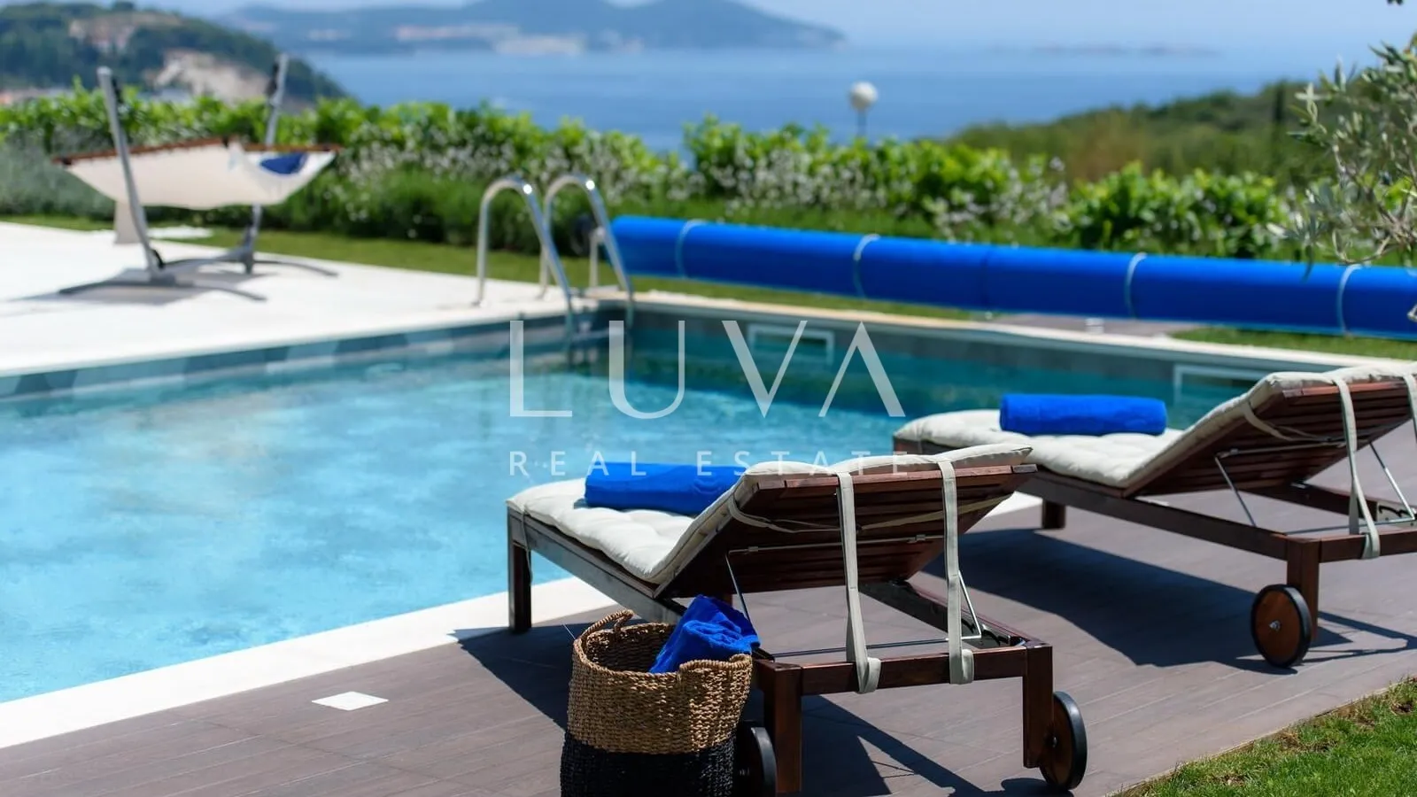 Orašac, Dubrovnik, luxuriöse villa mit pool in meeresnähe zur miete