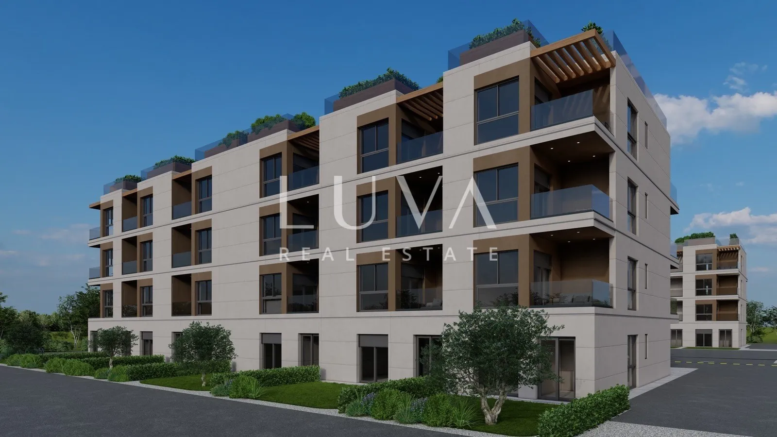 Istra, Tar, moderni trosoban stan u novogradnji na prvom katu, 63 m2