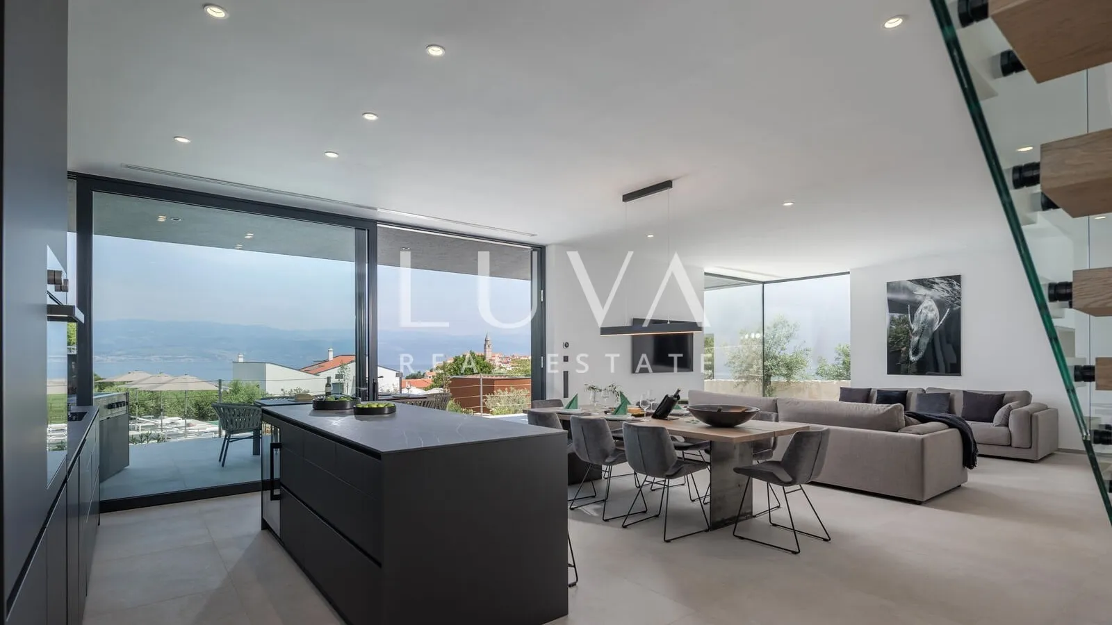 Vrbnik, Krk, Villa mit Pool zur Langzeitmiete