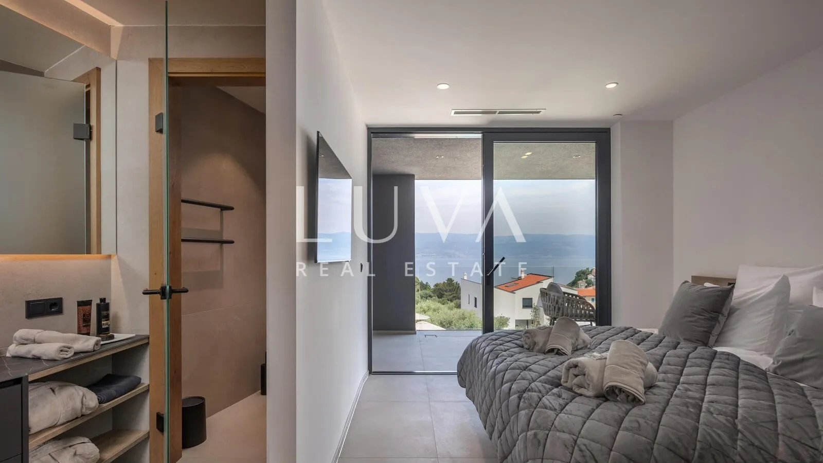 Vrbnik, Krk, Villa mit Pool zur Langzeitmiete