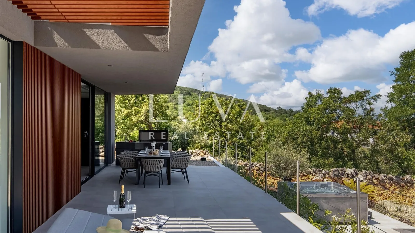 Vrbnik, Krk, Villa mit Pool zur Langzeitmiete