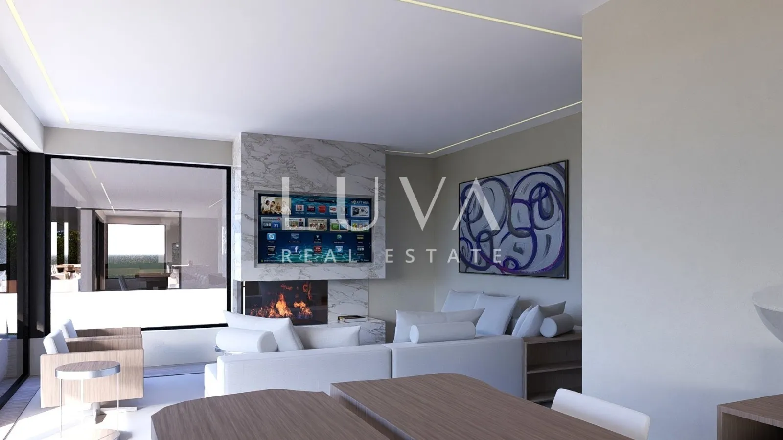 Istrien, Poreč, moderne Penthouse-Wohnung mit Dachterrasse, 181,45 m2