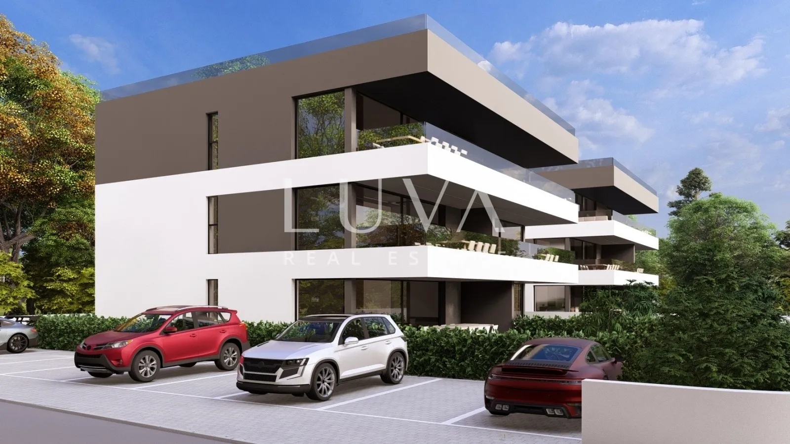 Istrien, Poreč, moderne Penthouse-Wohnung mit Dachterrasse, 181,45 m2