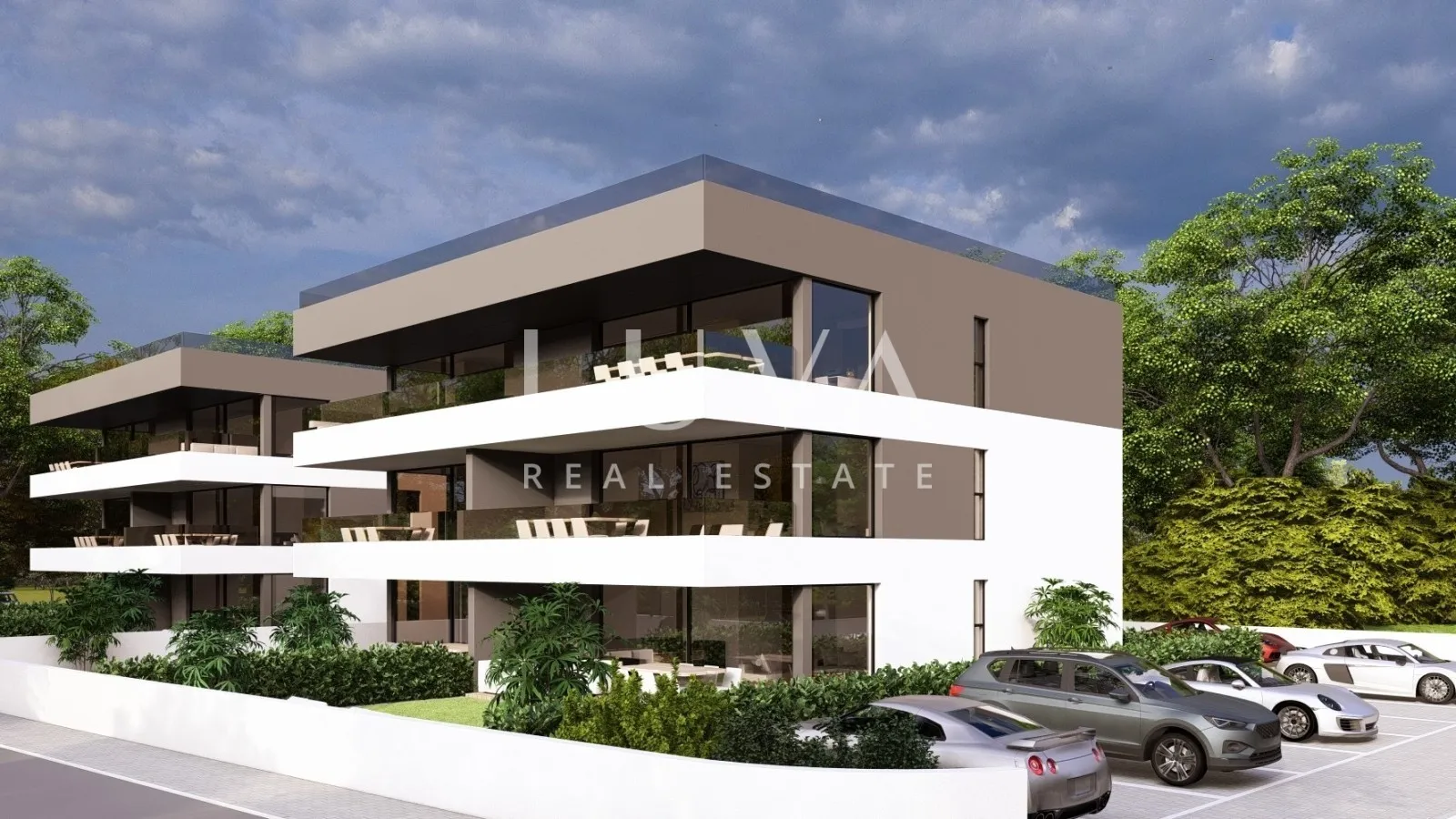Istrien, Poreč, moderne Penthouse-Wohnung mit Dachterrasse, 181,45 m2