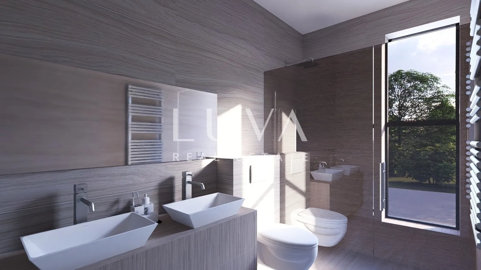 Istrien, Poreč, moderne Penthouse-Wohnung mit Dachterrasse, 181,45 m2