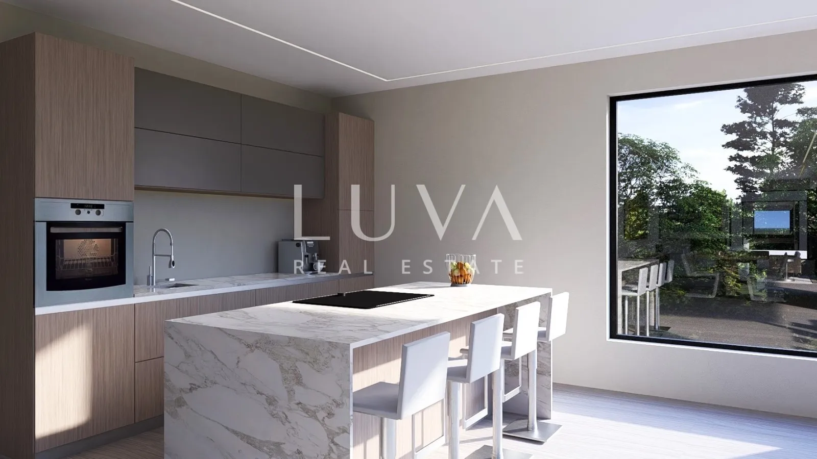 Istrien, Poreč, moderne Penthouse-Wohnung mit Dachterrasse, 181,45 m2