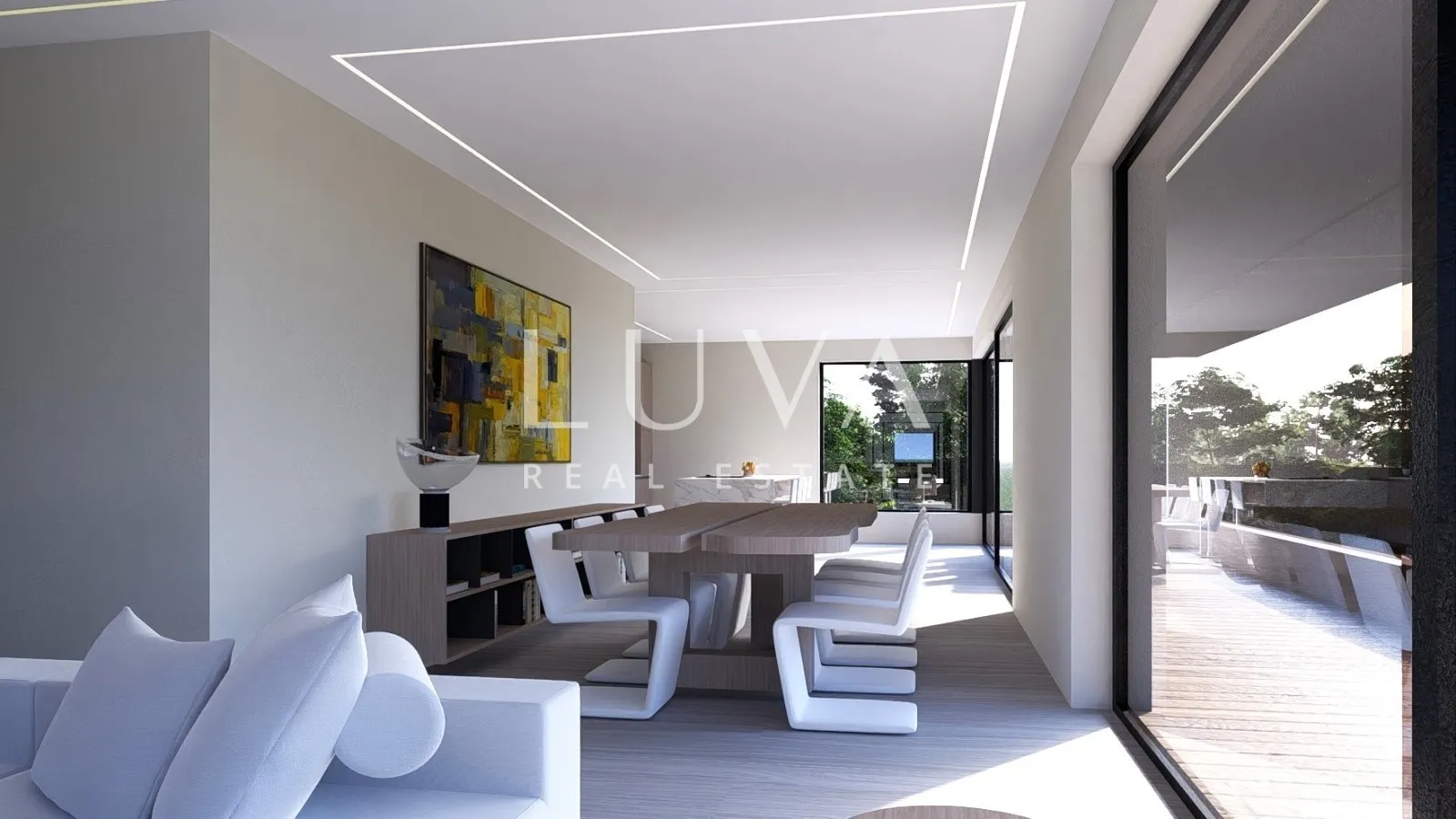 Istrien, Poreč, moderne Penthouse-Wohnung mit Dachterrasse, 181,45 m2
