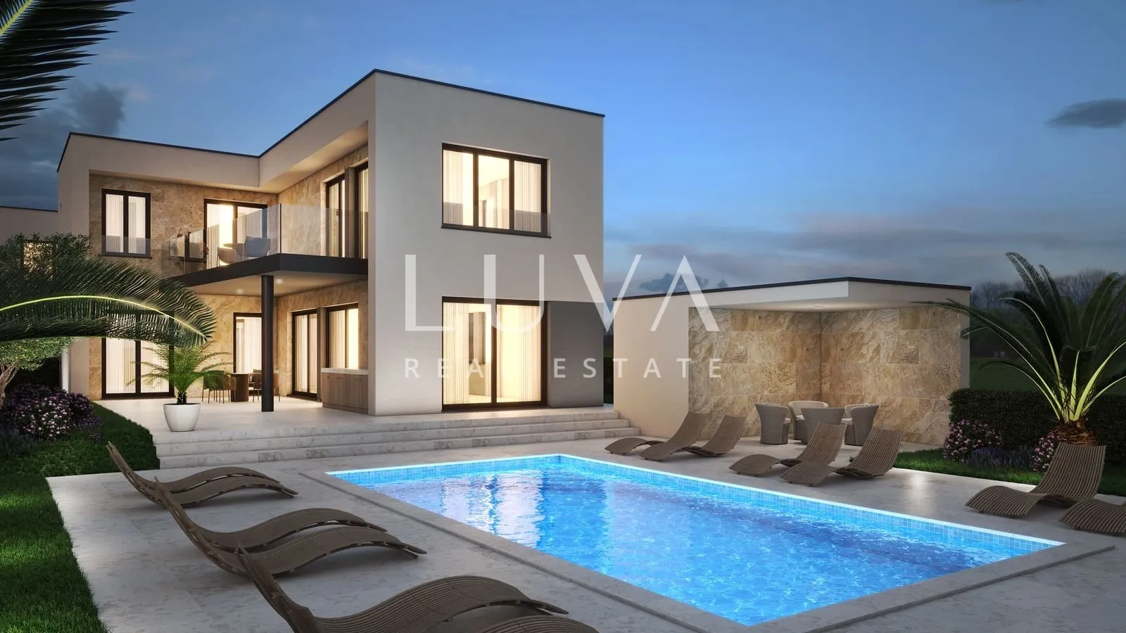 Peroj, Fažana, Istria, luxury house with pool for sale